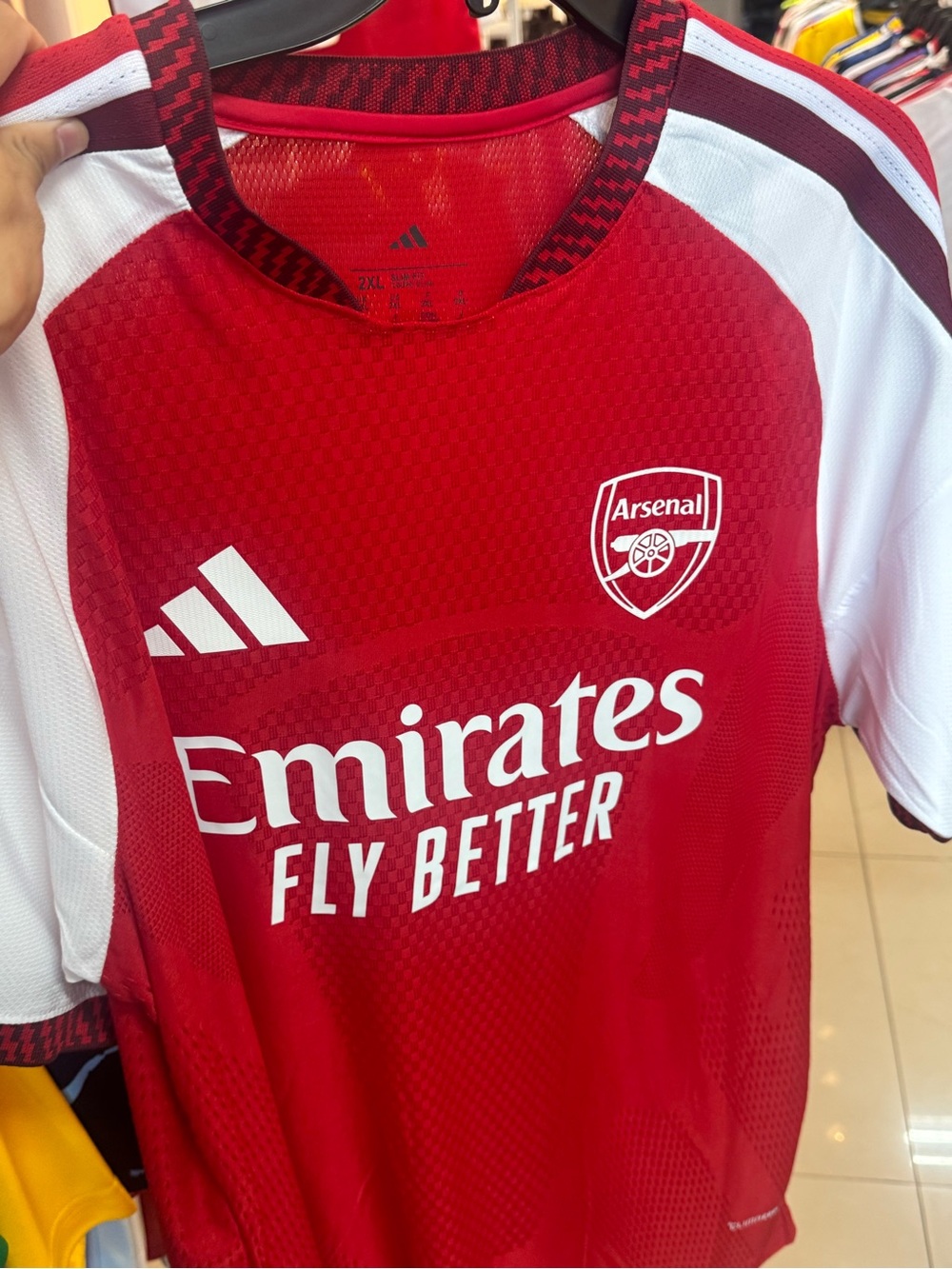 adidas Arsenal Kids Soccer Jersey - Red & White
